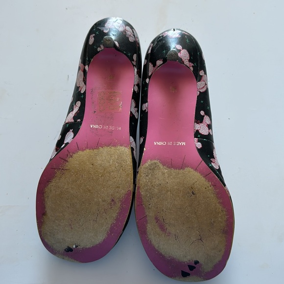 Vintage Irregular Choice Poodle Kitten Heels size 40 (9/10) - Picture 2 of 4